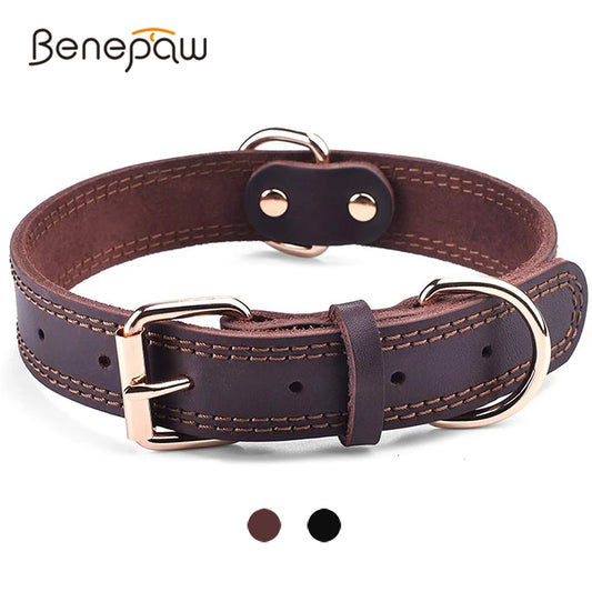 Refined Pup™ Leather Collar
