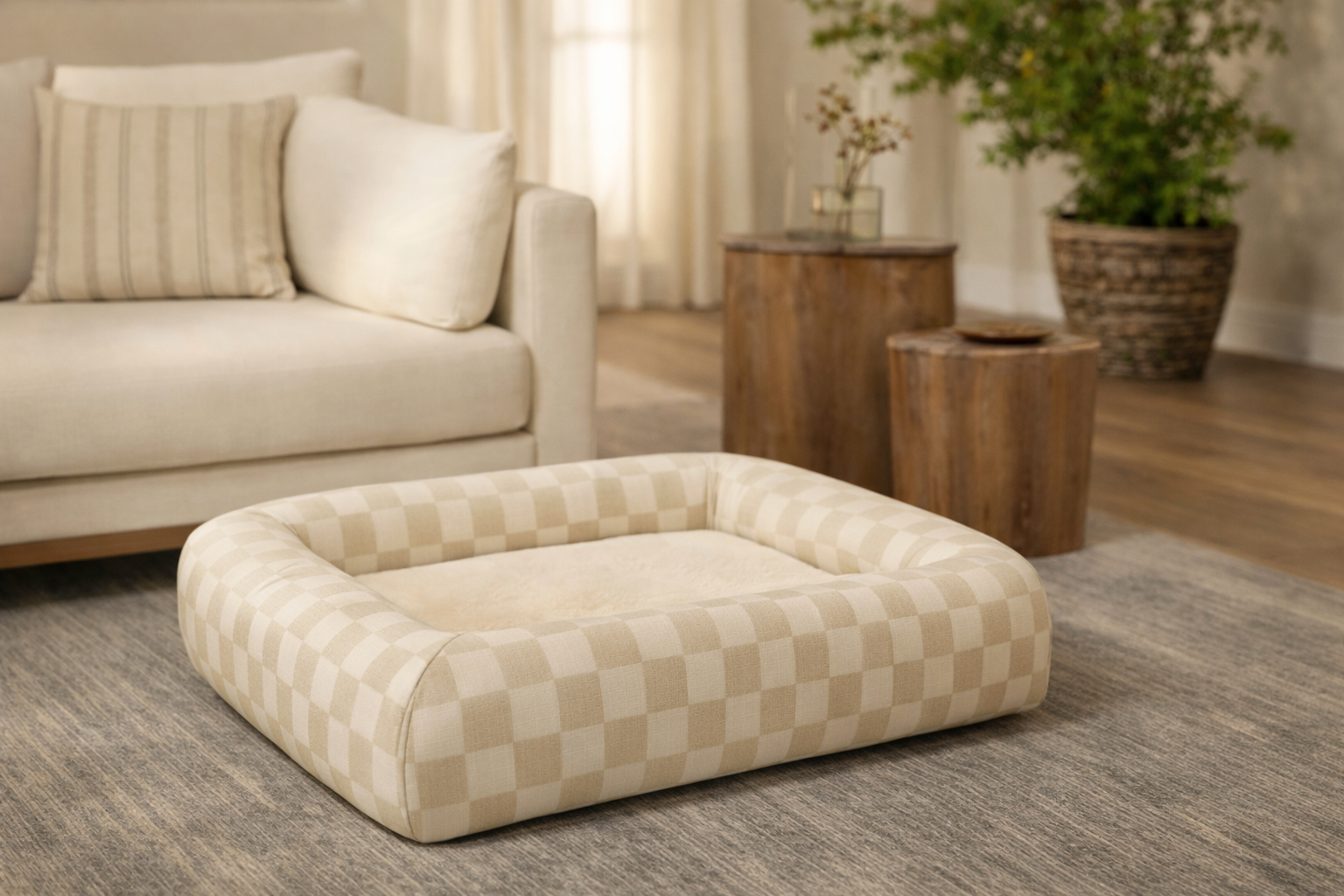The Refined Pup™ Orthopedic Dog Bed
