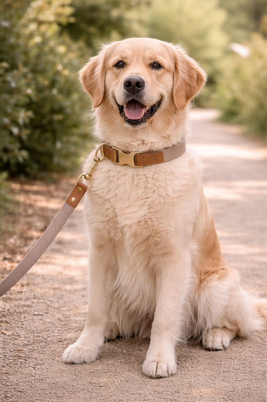 Refined Pup™ Signature Collar & Leash Set