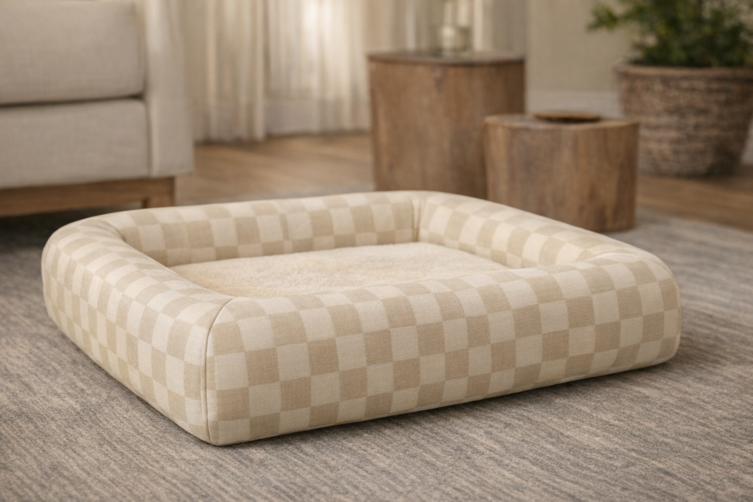 The Refined Pup™ Orthopedic Dog Bed