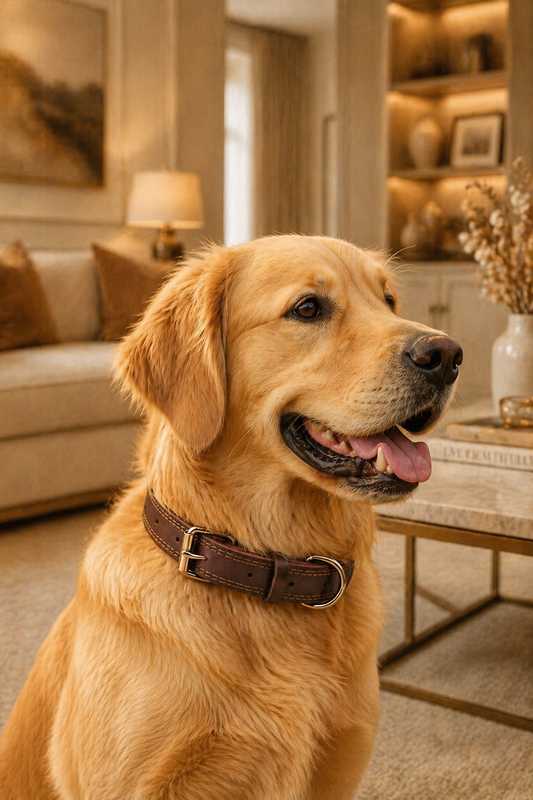 Refined Pup™ Leather Collar